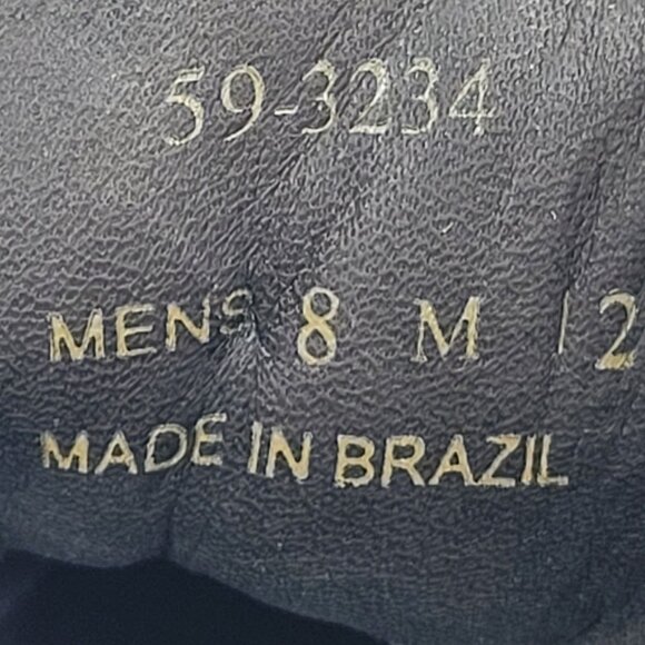 Johnston & Murphy Stratford Cap Toe Men's Mahogany Boots 59-3234 US size 8M - Picture 8 of 8